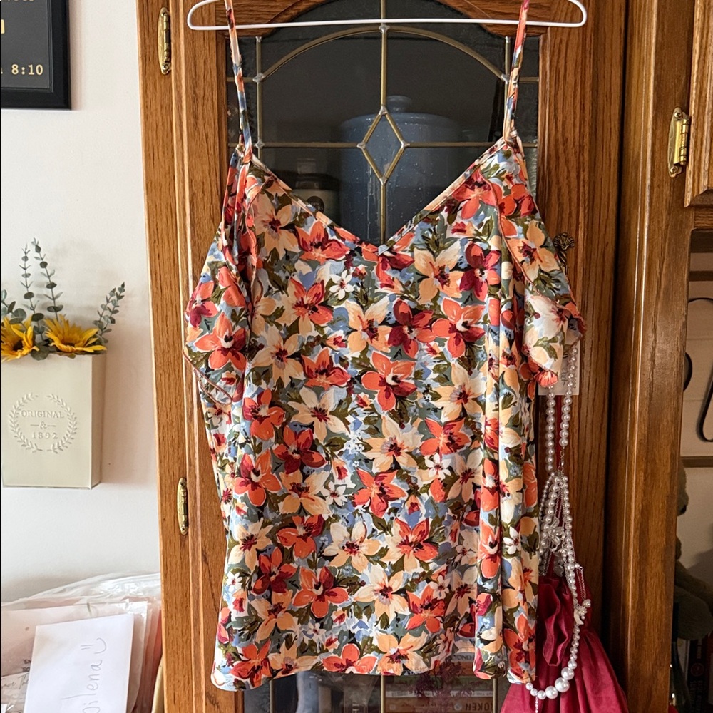 SHEIN Multicolor Floral Camisole